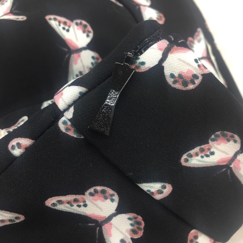 Kate Spade Butterfly Crepe Pant Size 4 - Picture 4 of 6